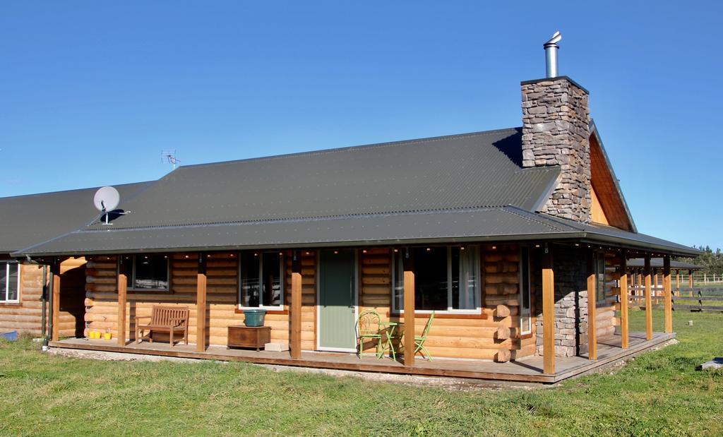 The Log Cottage Rangiora Exterior foto